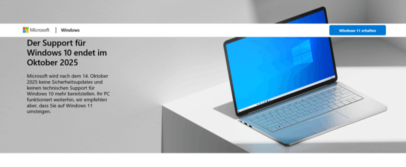 Windows 10 Supportende